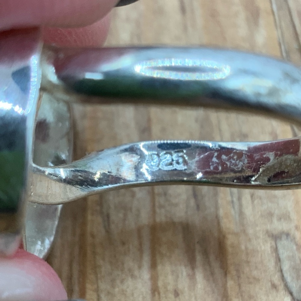 925 Silver Geometric Interlocking Double Open Cir… - image 5